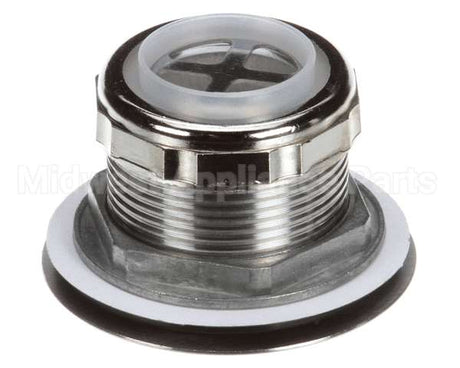 01000766 Glastender Drain Fitting, 1-1/2, Stainles