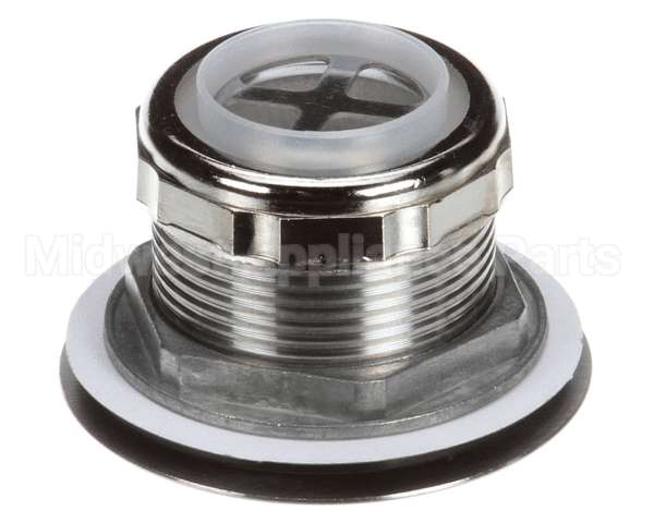 01000766 Glastender Drain Fitting, 1-1/2, Stainles