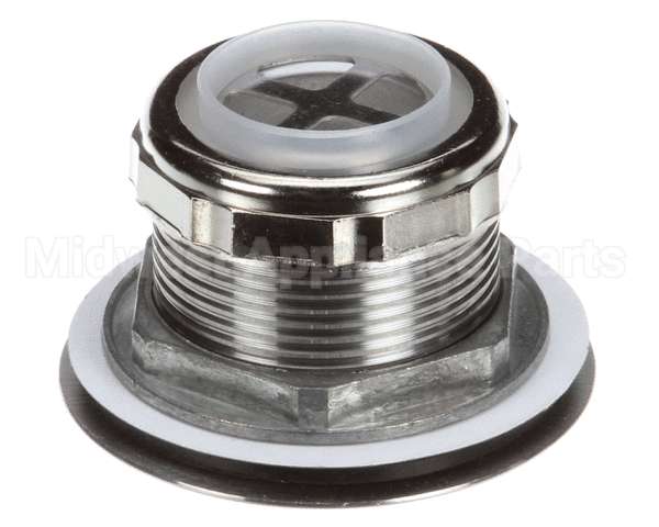 01000766 Glastender Drain Fitting, 1-1/2, Stainles