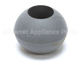 01000767 Glastender Drain Stopper Ball, Grey Rubbe