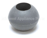 01000767 Glastender Drain Stopper Ball, Grey Rubbe