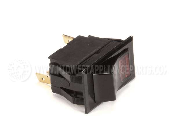 60046201 Anets Switch,Rocker Spst (1-0) 125V Red Lt