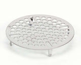 010385-45 T&S Brass 3 Flat Strainer, Stainless Steel