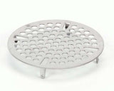 010385-45 T&S Brass 3 Flat Strainer, Stainless Steel