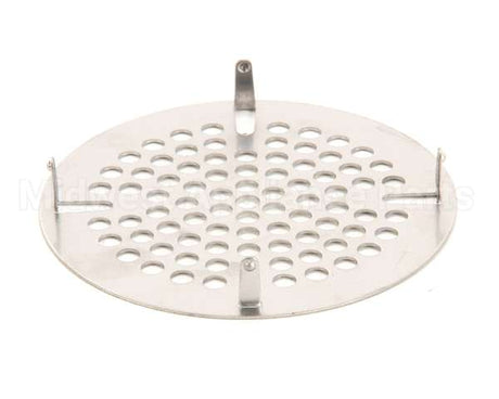 010386-45 T&S Brass 3-1/2 Flat Strainer, Stainless Steel