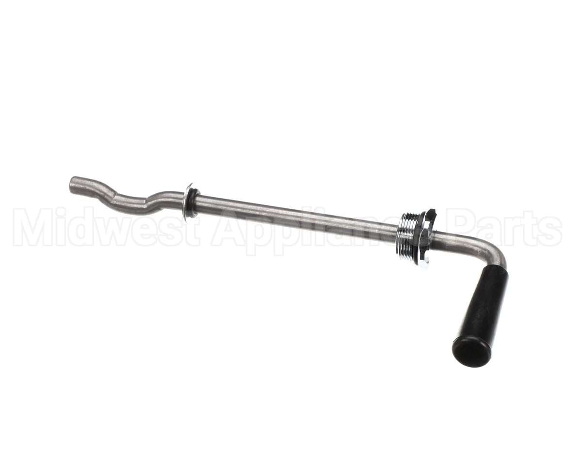 010393-45XS T&S Brass Short Twist Waste Valve Handle Assembly