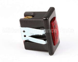 01088.0000 Bunn Lamp, Red Lens-Blk Bezel 120V