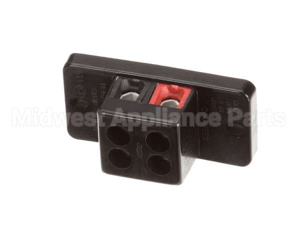 01106.0001 Bunn Terminal Block,2 Pole-Red/Blk