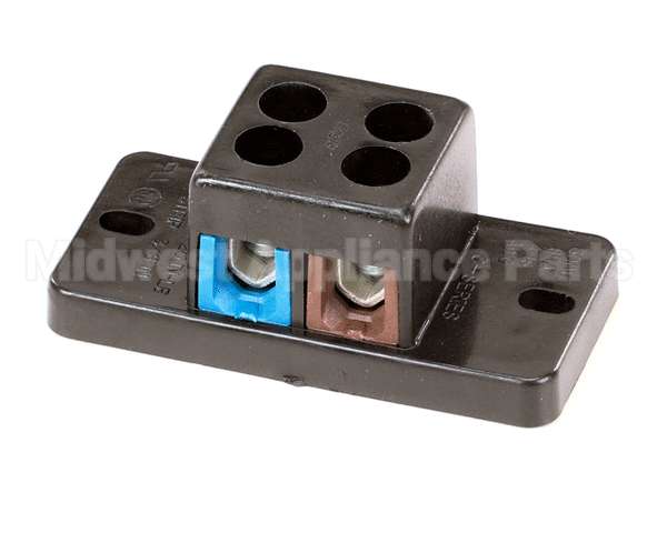 01106.0003 Bunn Terminal Block,2 Pole Blu/Brn