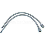 012534-45 Compatible TS Brass Supply Hoses 20" S/S