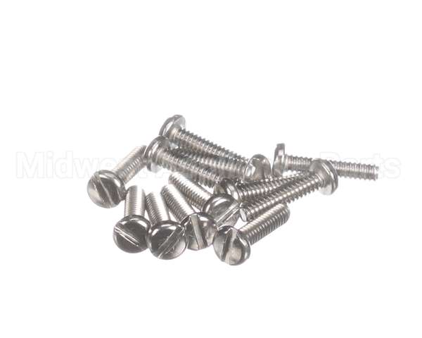 01303.7999 Bunn Screw,4-40 X .50 Pnh Sltd Sst(Pkg/12)&