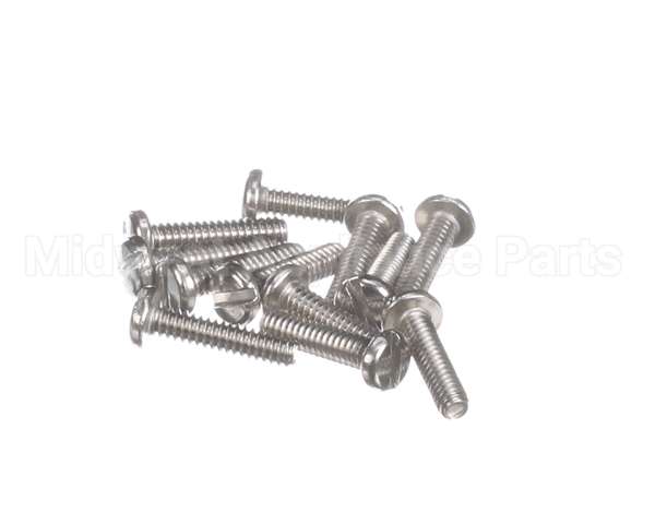 01303.7999 Bunn Screw,4-40 X .50 Pnh Sltd Sst(Pkg/12)&
