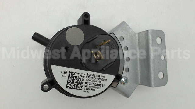0130F00001P Amana-Goodman -1.20"Pf Spst Pressure Switch