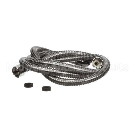 013E-72H T&S Brass Flexible Stainless Steel Hose, 72 Length