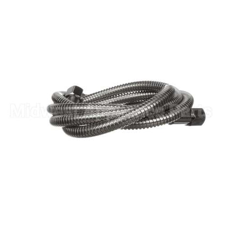 013E-72H T&S Brass Flexible Stainless Steel Hose, 72 Length