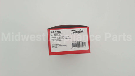 013G-8562 Danfoss Wallmtsensor&Dial 6'Cap Ra2000
