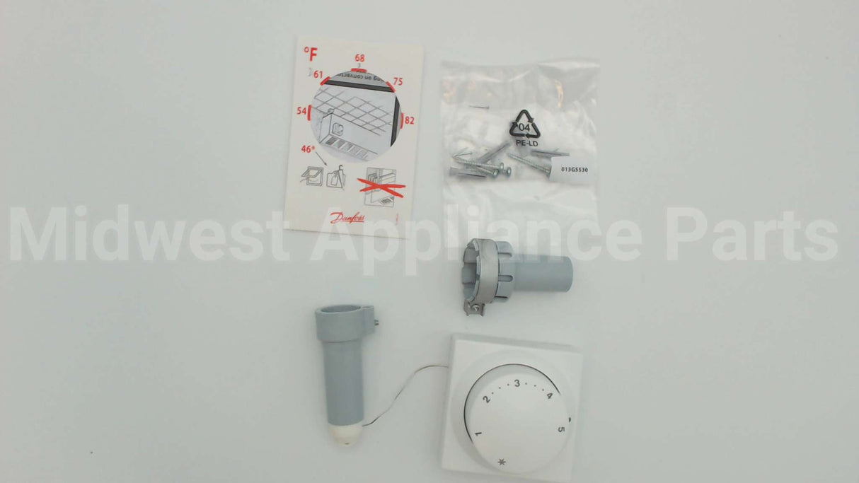 013G-8562 Danfoss Wallmtsensor&Dial 6'Cap Ra2000