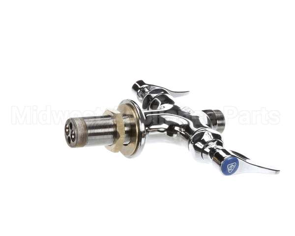 014207-40 T&S Brass Easy Install Base Faucet: Single Hole, D