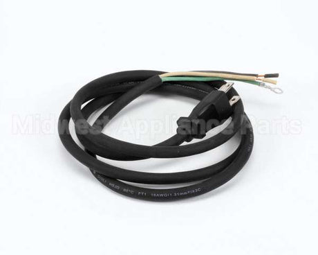 01637.0000 Bunn Power Cord, 16/3 5-15P 60" Lg