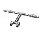 017212-40 T&S Brass Y Fitting & Vb Swivel Tee W/ (2) Vacuum