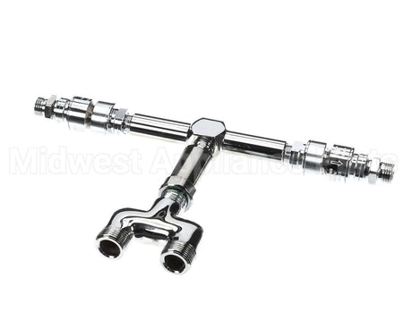 017212-40 T&S Brass Y Fitting & Vb Swivel Tee W/ (2) Vacuum