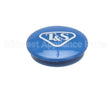 018506-19NS T&S Brass Snap-In Index Button, Medium-Blue, T&S L