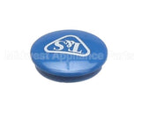 018506-19NS T&S Brass Snap-In Index Button, Medium-Blue, T&S L