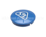 018506-19NS T&S Brass Snap-In Index Button, Medium-Blue, T&S L