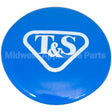 01850619NS Compatible TS Brass Blue Button