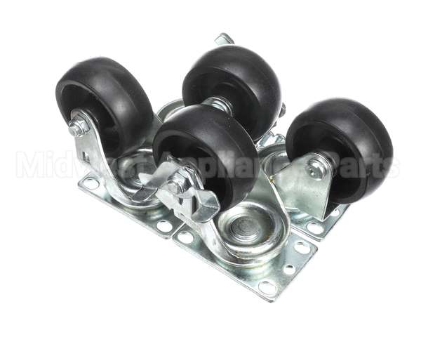 02-160620 Master-Bilt Casters Set/4, 2 Locking 2 Non