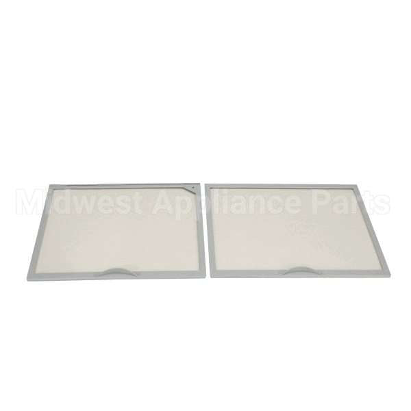 02-72476 Compatible Master-Bilt Glass Lids(Pair) Msf-43A Sd-35