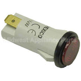 02.19.070R Compatible Hatco Signal Light 1/2" Red 125V