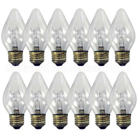 02.30.043.12 Compatible Hatco Coated Bulb (Pk/12) - 120V