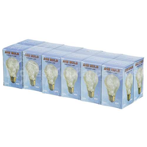02.30.266.12 Compatible Hatco Light Bulb Kit, 12Pk, 40W 250V