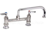 0220-61X Compatible TS Brass Faucet, 8"Deck, 10"Spt, Leadfree