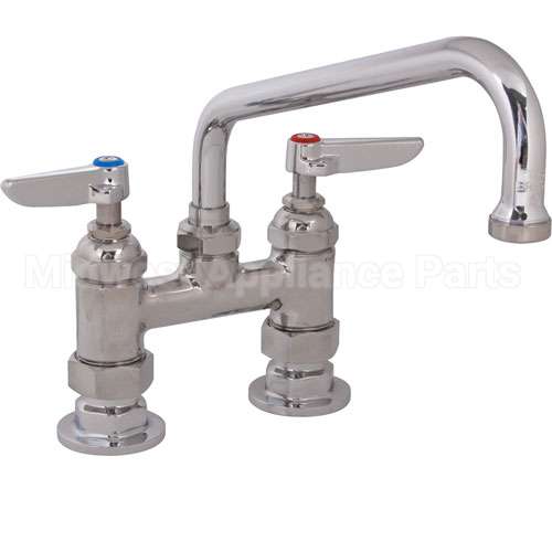 0227 Compatible TS Brass Faucet, 4"Deck, 8"Spt, Leadfree