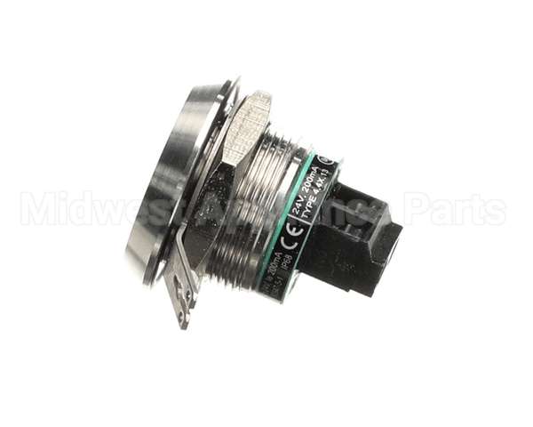 026-1223 Picard Ovens Piezoelectric 22.5Mm Push Button Stain