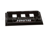 02610.0012 Bunn Front End Cap Assembly, Blk Pour-O