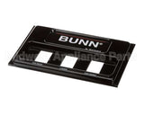 02610.0012 Bunn Front End Cap Assembly, Blk Pour-O