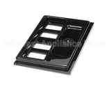 02625.0000 Bunn Front End Cap, 4-Hole Black