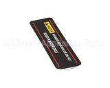 02763.0000 Bunn Decal,Caution-Hot Surf/Pourin