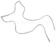028337 Norlake Gasket L.h. Door 26 X 59
