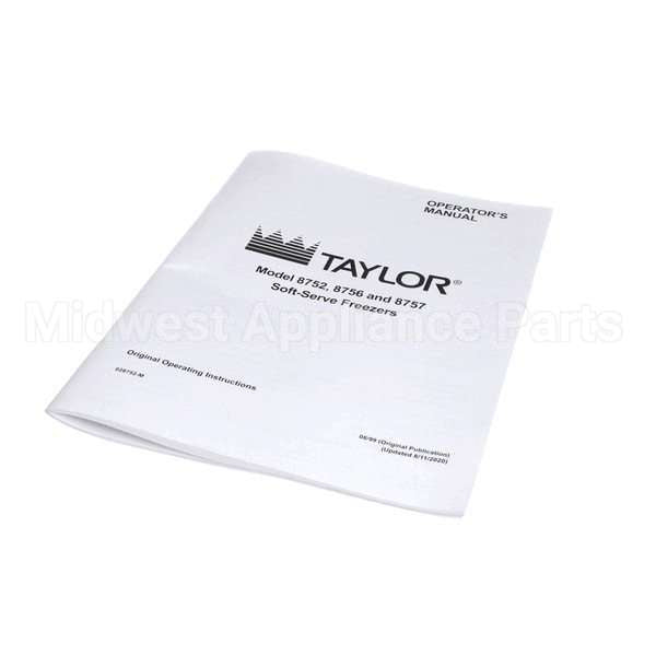 028752-M Compatible Taylor Man-Oper 8752/8756/8757