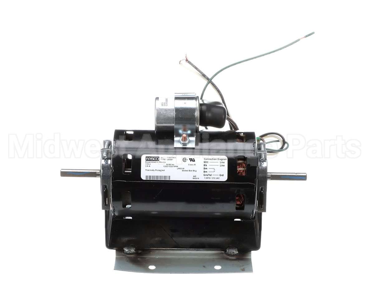 03-002W Mars Air Systems Motor 1/6Hp 115V 60Hz