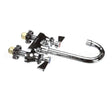03000457 Compatible Glastender Faucet, Deck Mount With 3-1/2" Gooseneck