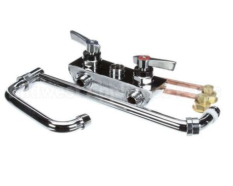 03000465 Glastender Faucet, Backsplash Mount With 18" Double