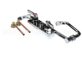 03000465 Glastender Faucet, Backsplash Mount With 18" Double