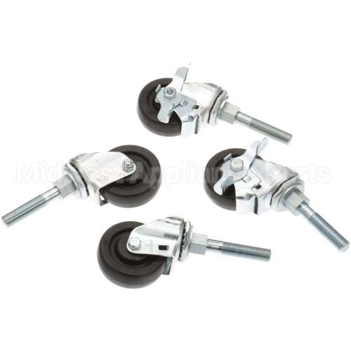 03007 Compatible Henny Penny Set Of 4 -3 Casters