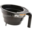 03021.0008 Compatible Bunn Funnel, Assy, Coffee, Black