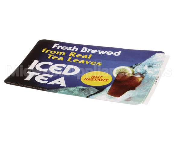 03043.0002 Bunn Decal, Fresh Brewed Iced Tea